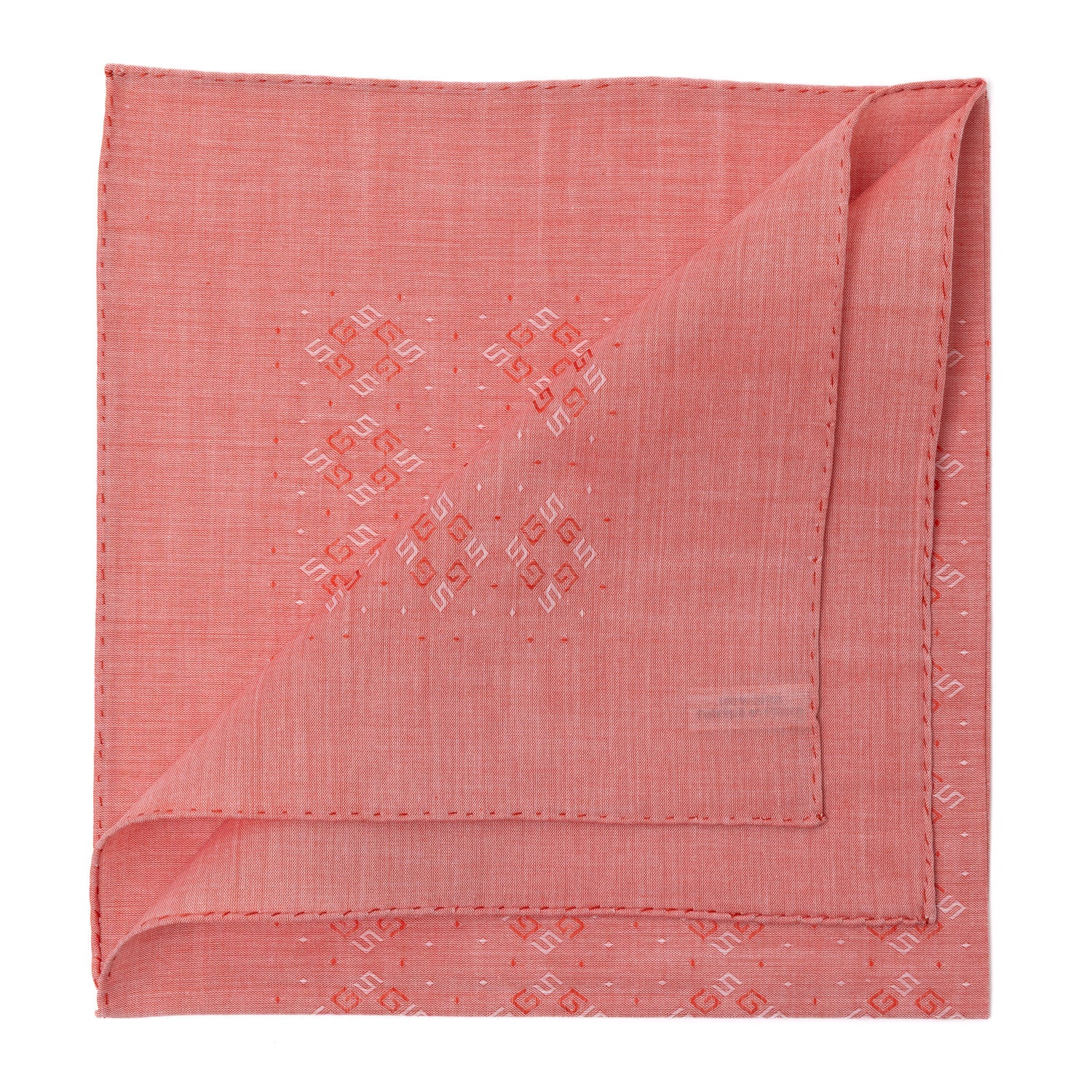 Limited Edition: Handkerchief "SG Archive" made from pure Cotton - hand-rolled